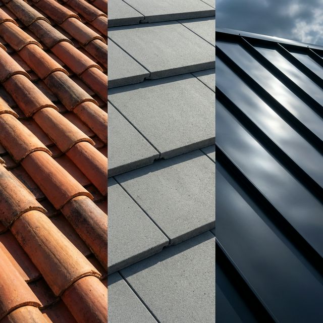 Detail střešní krytiny